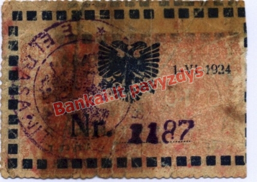 0.10 Frankų banknoto priekinė pusė