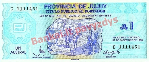 1 Australo banknoto priekinė pusė