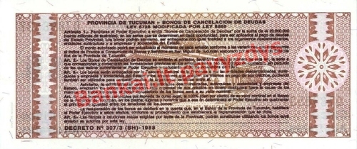 5 Australų banknoto galinė pusė