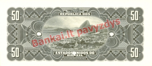 50 Mil Reisų banknoto galinė pusė