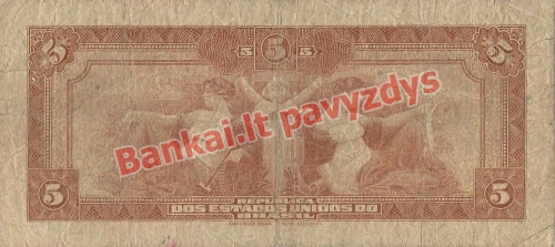 5 Mil Reisų banknoto galinė pusė