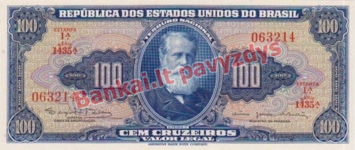 1000 Cruzeirų banknoto priekinė pusė