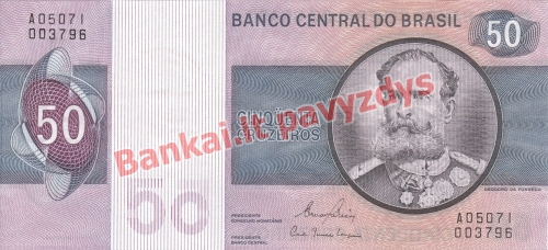 50 Cruzeirų banknoto priekinė pusė