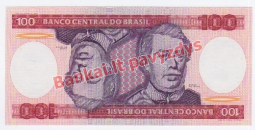 100 Cruzeirų banknoto priekinė pusė