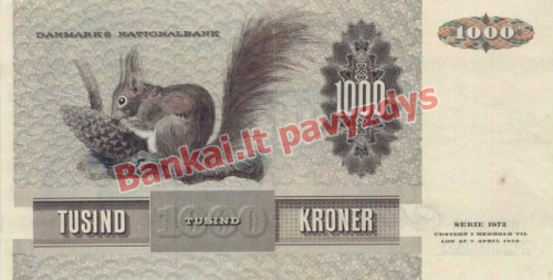 500 Kronų banknoto galinė pusė