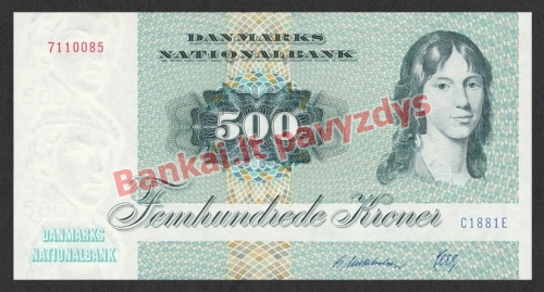 100 Kronų banknoto priekinė pusė