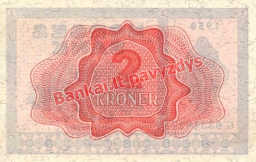 2 Kronų banknoto galinė pusė