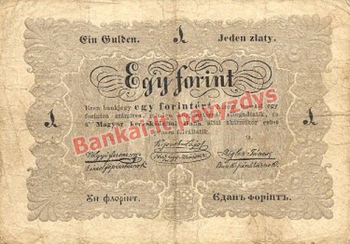 1 Forinto banknoto priekinė pusė