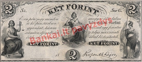 2 Forintų banknoto priekinė pusė