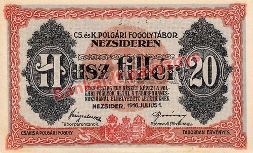 20 Filerių banknoto priekinė pusė