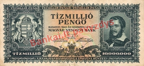 10000000 banknoto priekinė pusė