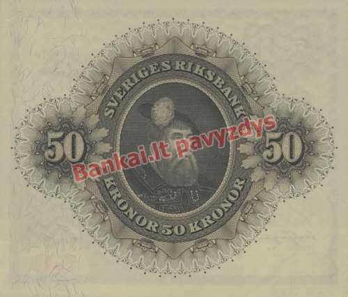 50 Kronų banknoto galinė pusė