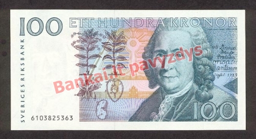 100 Kronų banknoto priekinė pusė