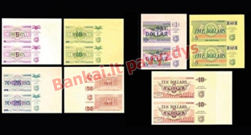 15102550 Centų banknoto priekinė pusė