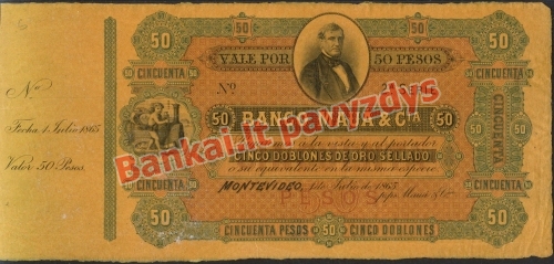 50 Pesų banknoto priekinė pusė