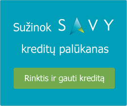 SAVY greitųjų kreditų palūkanos