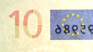 10 eurų sutapimo ženklas