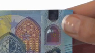 20 eurų nauji banknotai su nelygiu paviršiumi Nr. 3