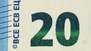 20 eurų smaragdinis skaičius