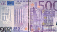 500 eurų apsauginis siūlelis