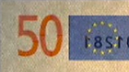 50 eurų sutapimo ženklas