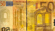 50 eurų vandens ženklas