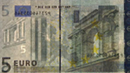 5 eur banknoto vandens ženklai