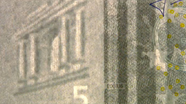 Vandens ženklas iš arti 5eur
