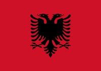 Albanija vėliava