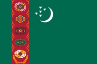 Turkmėnistanas vėliava