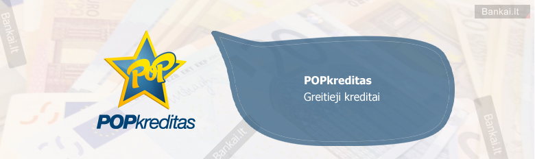 Popkreditas.lt greitųjų kreditų palūkanos