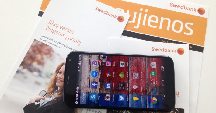 Swedbank saugumo patarimai naudojantis telefonu