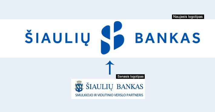 Naujasis Šiaulių banko logotipas
