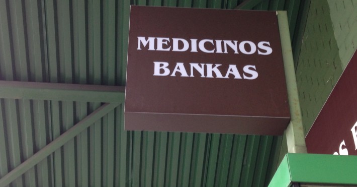 Medicinos banko valiutų keityklos