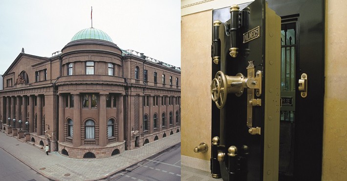 Lietuvos bankas, banko seifo durys