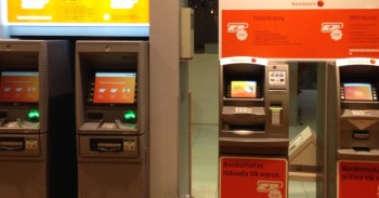 Swedbank bankomatai mini