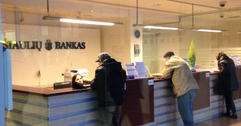 Šiaulių banko aptarnavimas mini