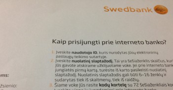 Swedbank sistemos atnaujinimas mini