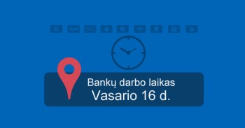 Bankų darbo laikas mini