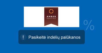 kredito unija Amber, indėliai mini