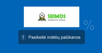 Šeimos kredito unija indėliai mini