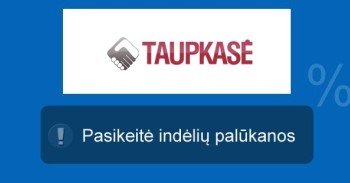 Taupkasė indėliai mini