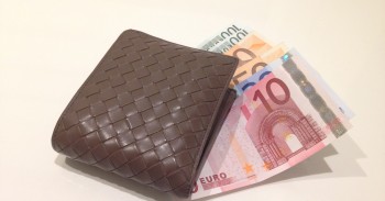 Eurai, piniginė mini