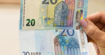 Naujieji 20 EUR banknotai mini