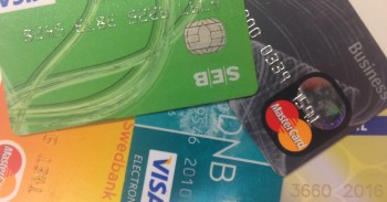 Mokėjimo kortelės SEB DNB Swedbank mini
