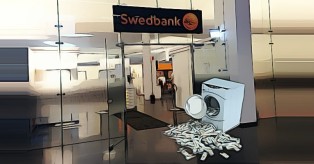 Swedbank įspėtas dėl pinigų plovimo mini