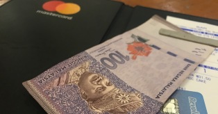 Malaizijos ringitai, mokėjimo kortelė mini